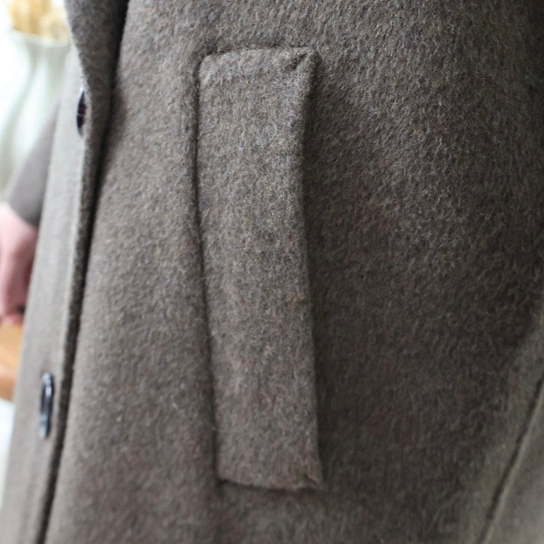 PREMIUM BROWN LONG COAT