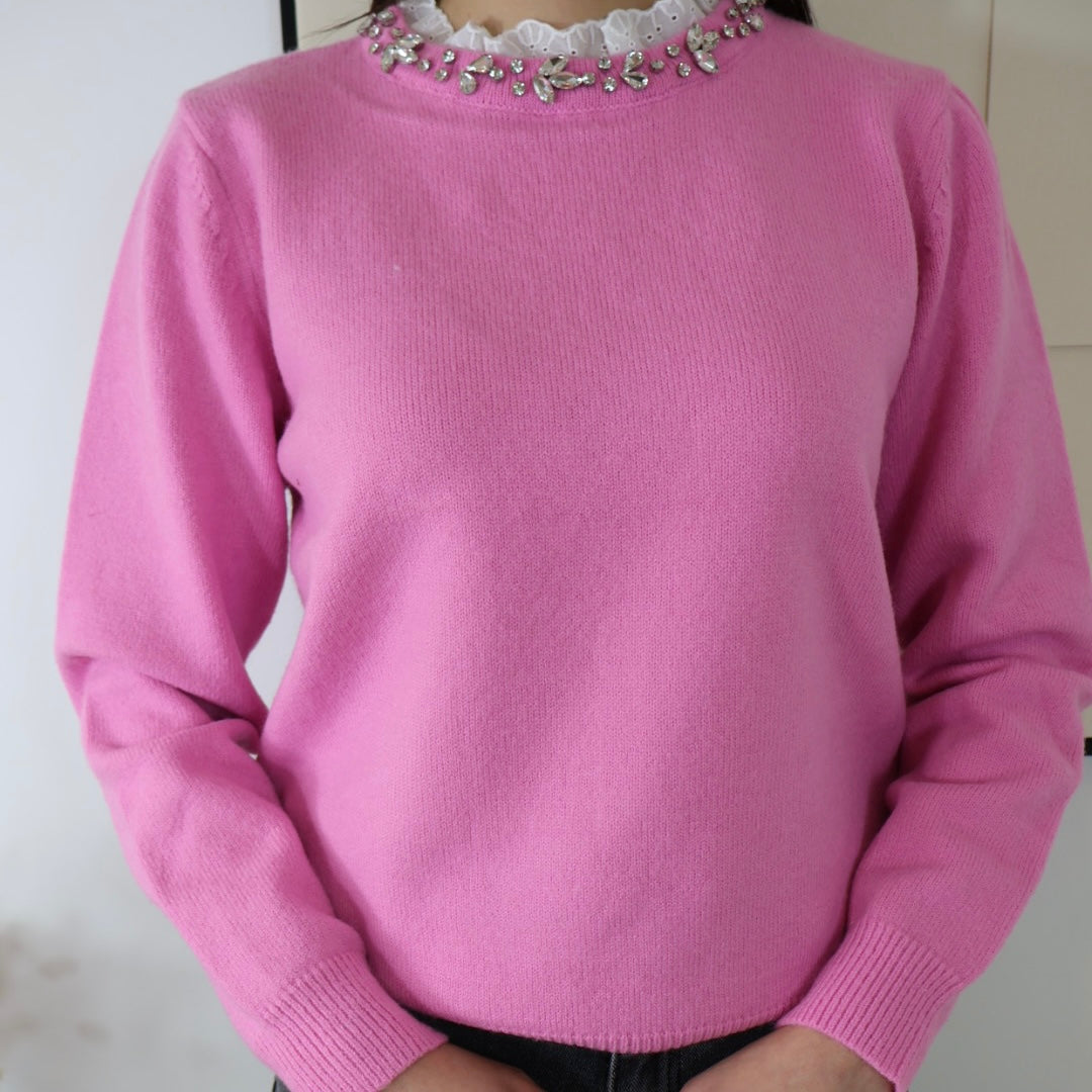 RITA PINK SWEATER