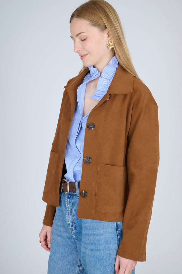 CAZADORA CAMEL