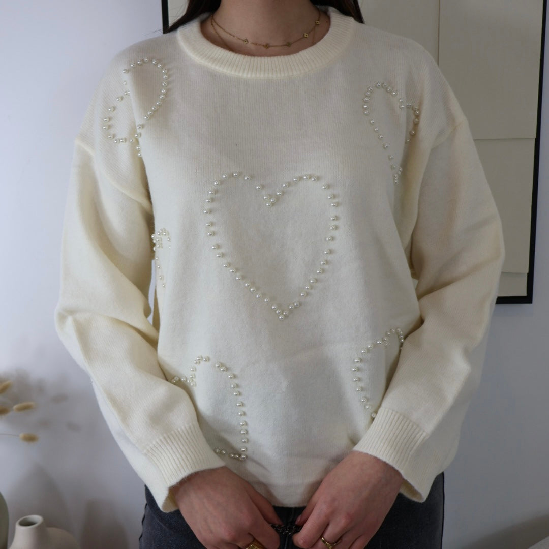 PULL ÉCRU LIYA