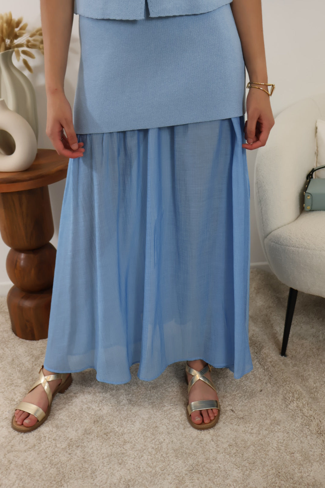 ENSEMBLE SARA BLEU