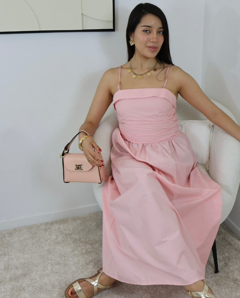 ROBE CARMEN JAUNE CITRON