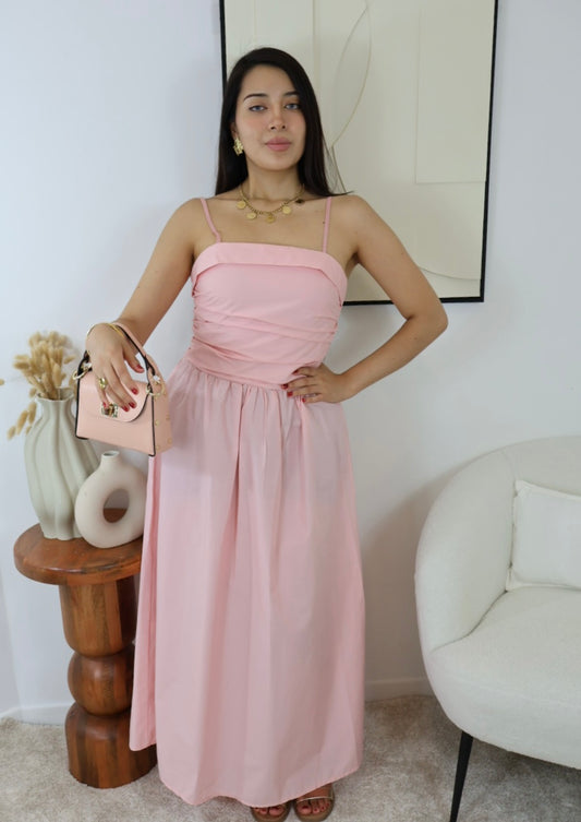 ROBE CARMEN JAUNE CITRON