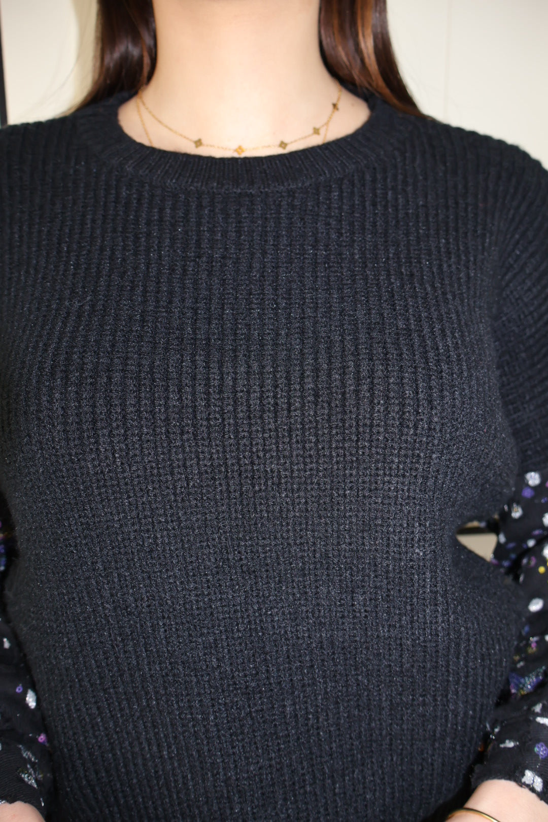 SEQUIN SWEATER