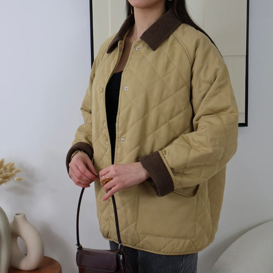 VESTE MATELASSÉE CAMEL LUNA