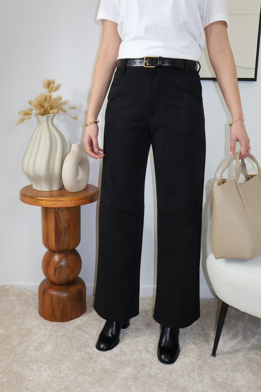 SUEDE PANTS