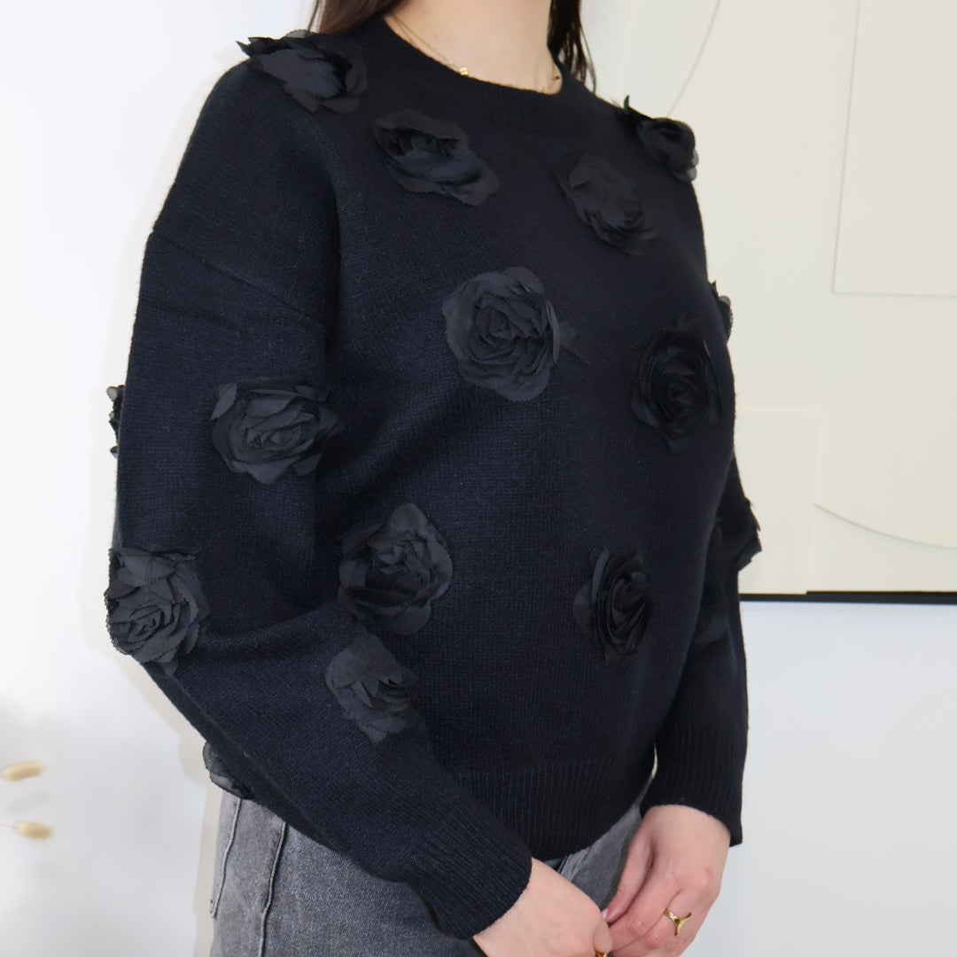 PULL NOIR ROSALIE
