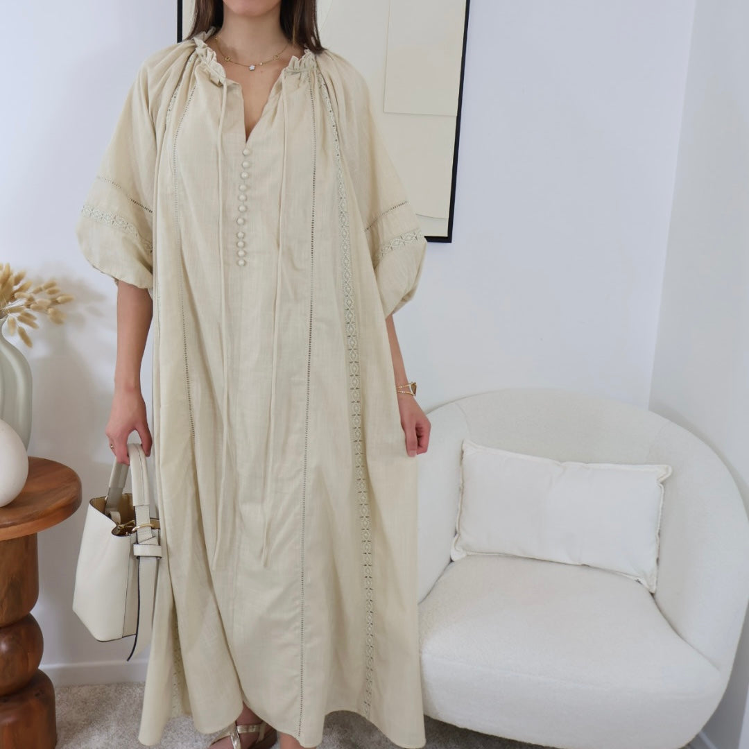 ROBE MAEVA BEIGE