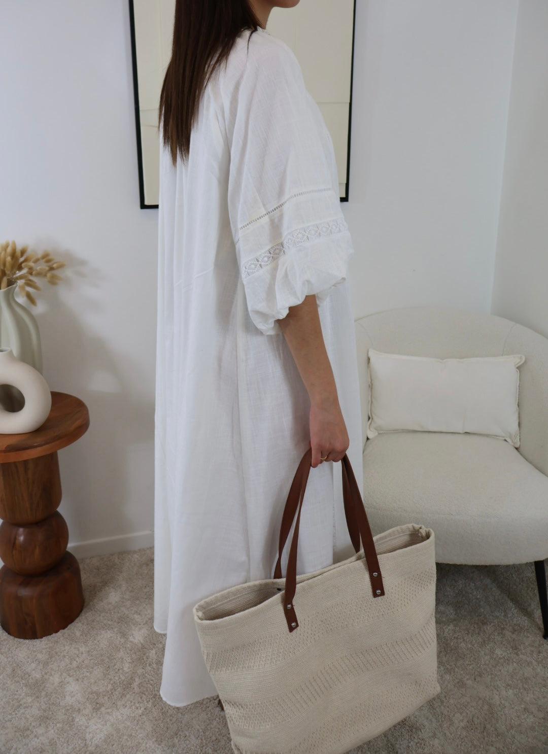 ROBE MAEVA BLANCHE
