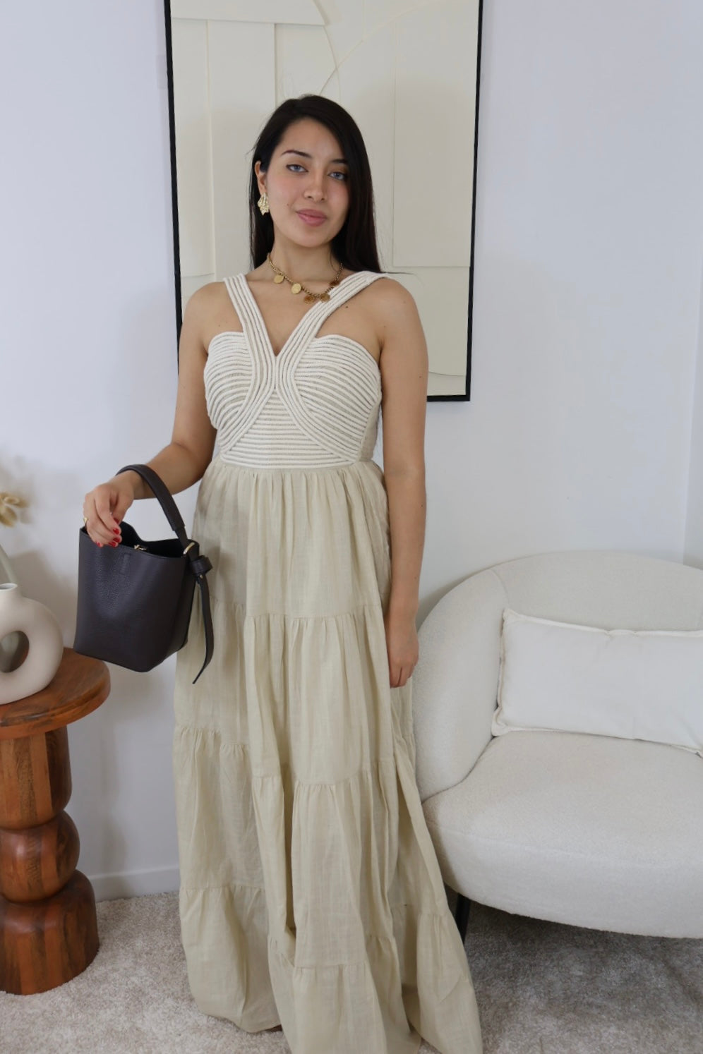 ROBE CLARA NUDE