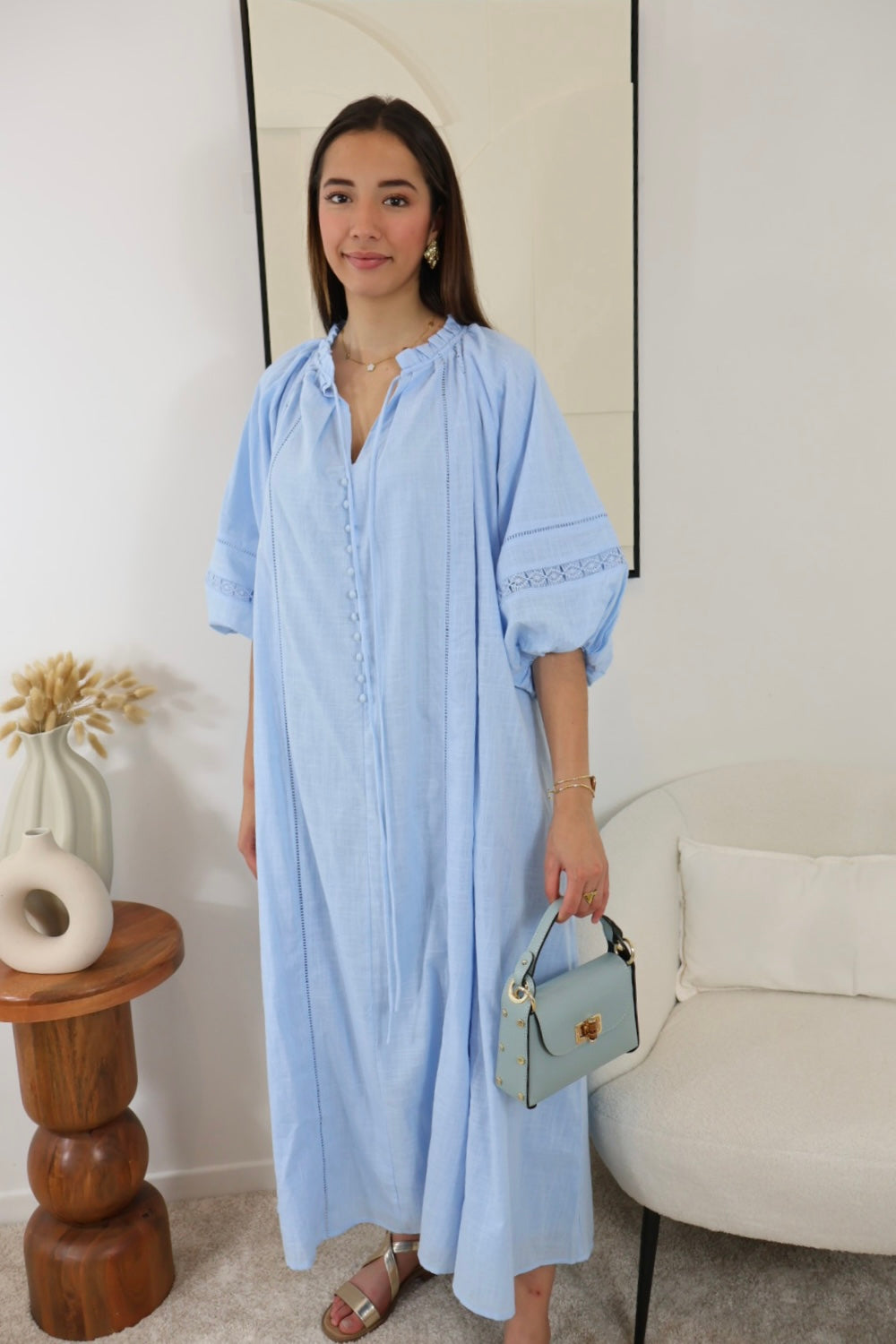 ROBE MAEVA BLEU