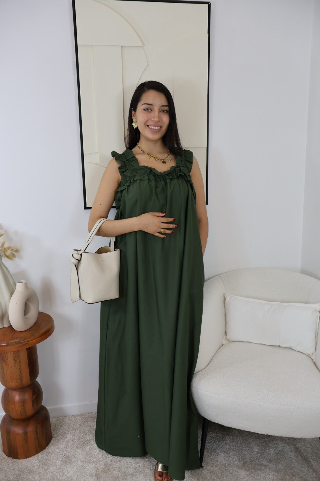 ROBE EMMA KAKI