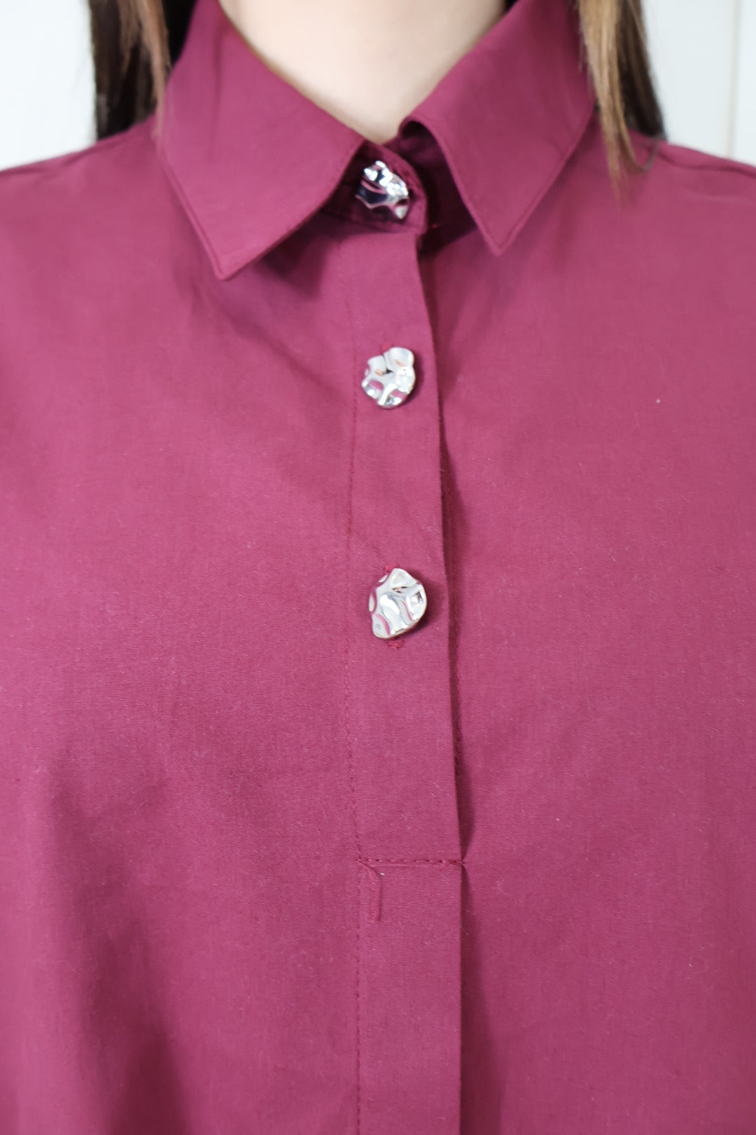 CHEMISE BERGUNDY CAMILLE