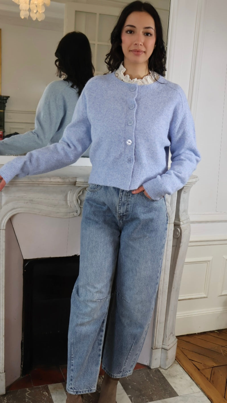 GILET EN MAILLE LINE