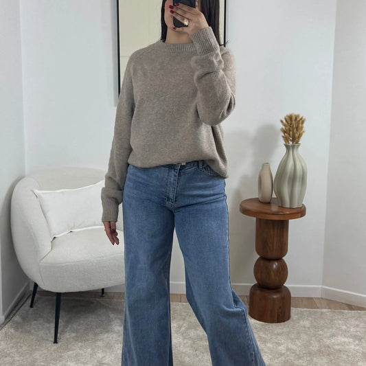 PULL BEIGE LILLY Noza & Co