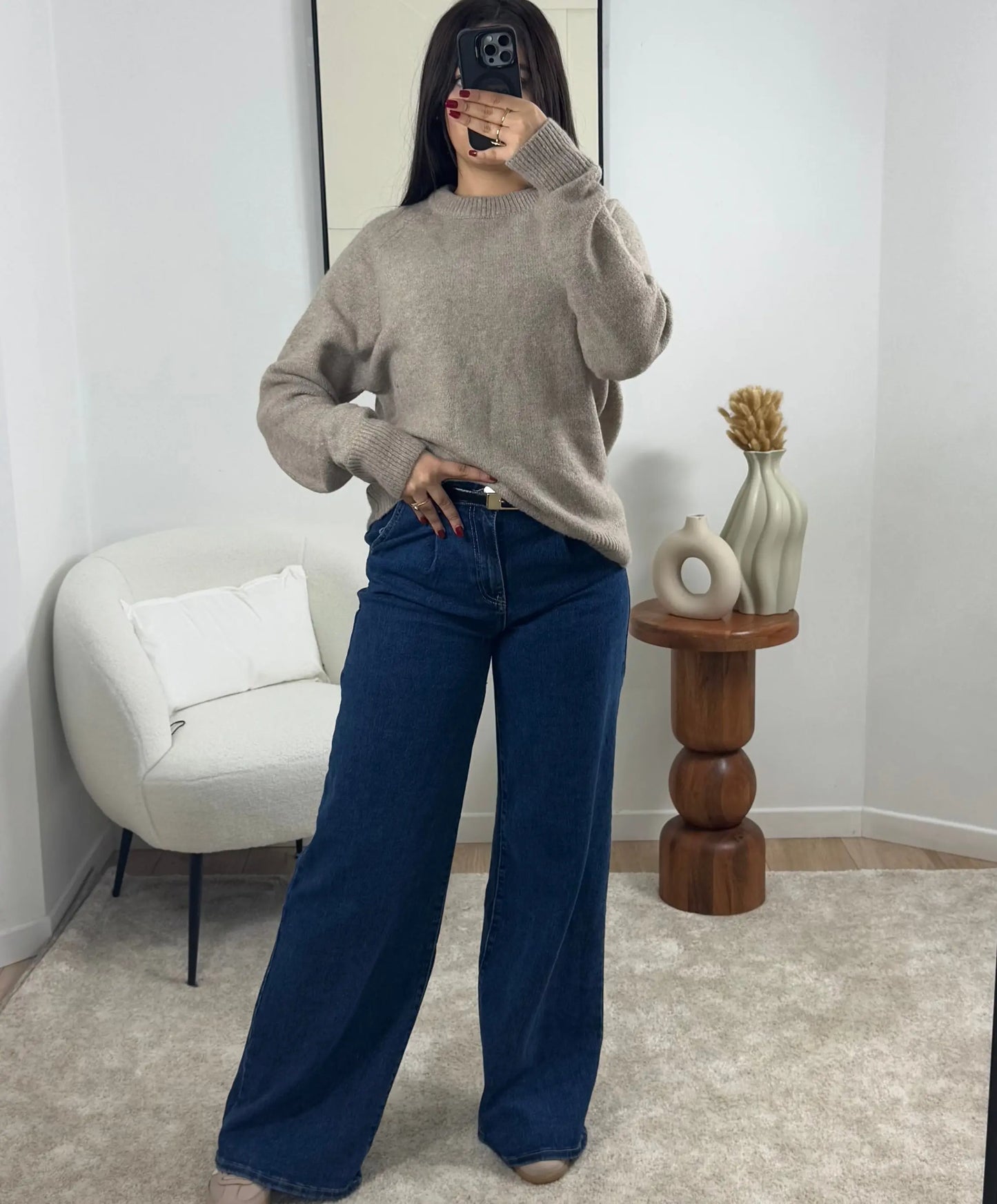 PULL BEIGE LILLY Noza & Co