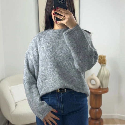 PULL GRIS LILLY Noza & Co