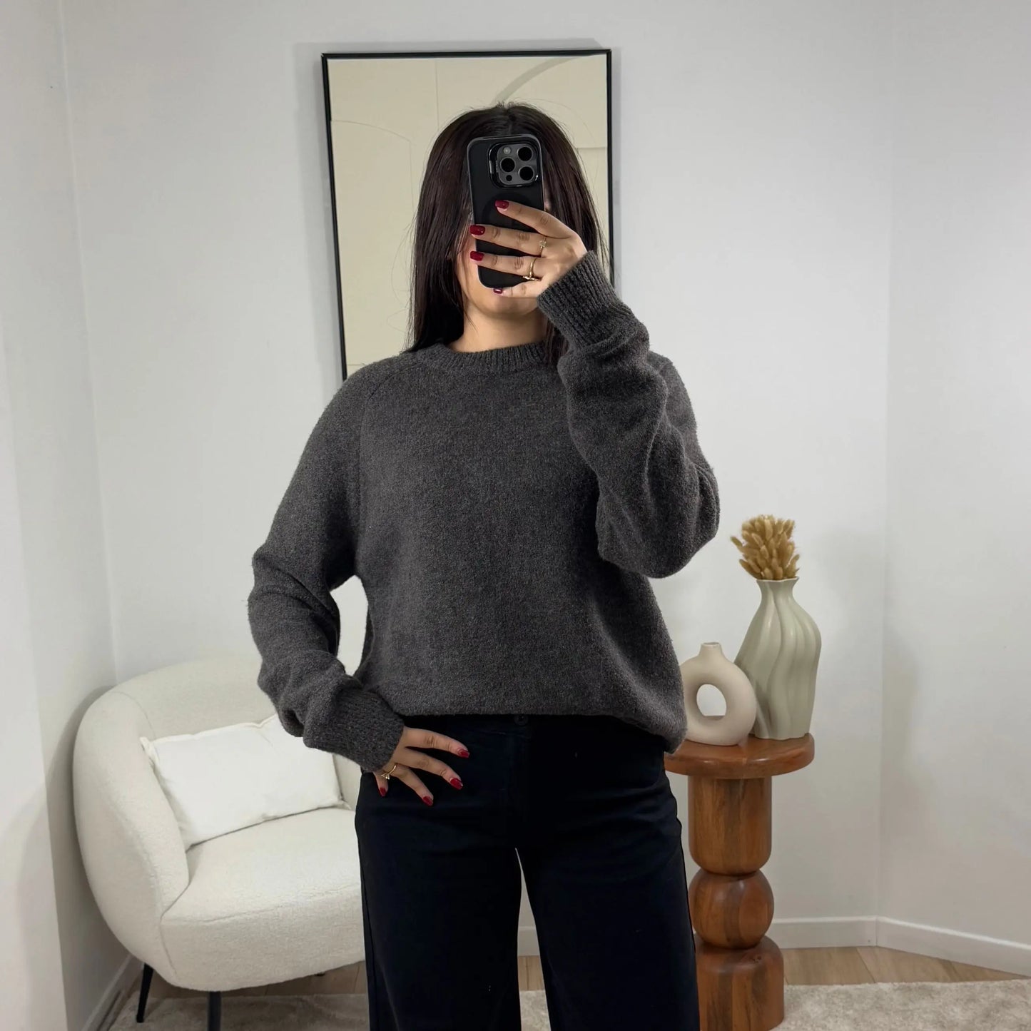 PULL MARRON LILLY Noza & Co