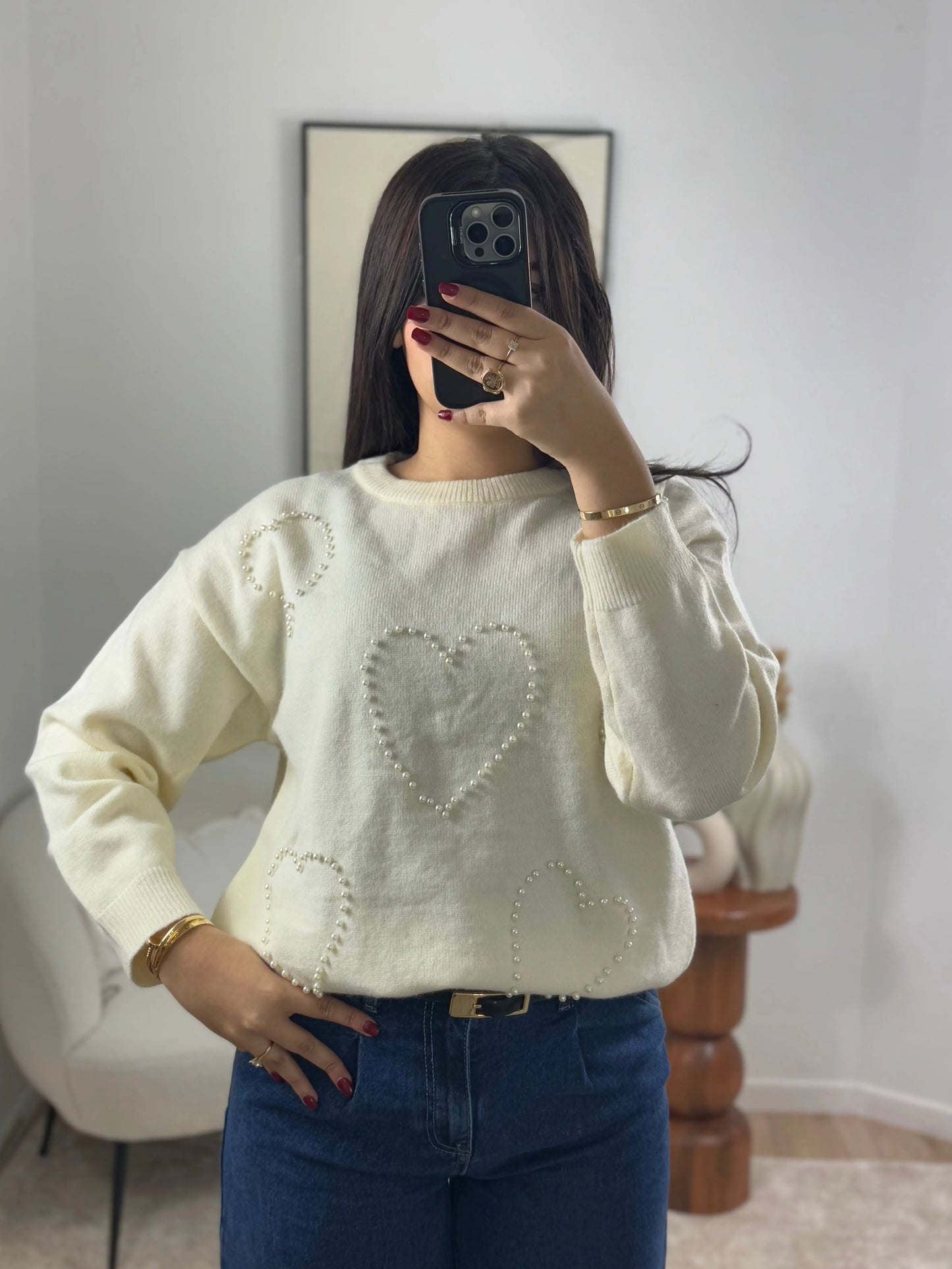 PULL ÉCRU LIYA Noza & Co