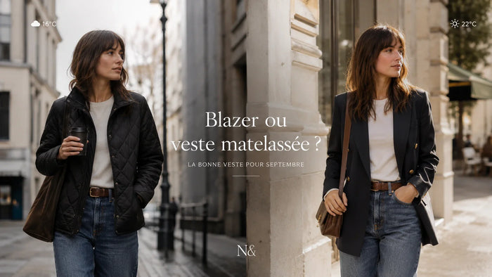 Veste de mi-saison : blazer ou matelassée, laquelle choisir