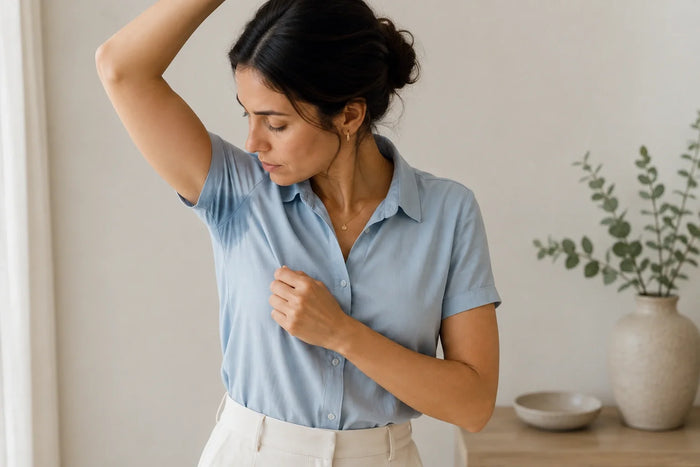 Comment éviter les auréoles de transpiration : matière, couleur, coupe