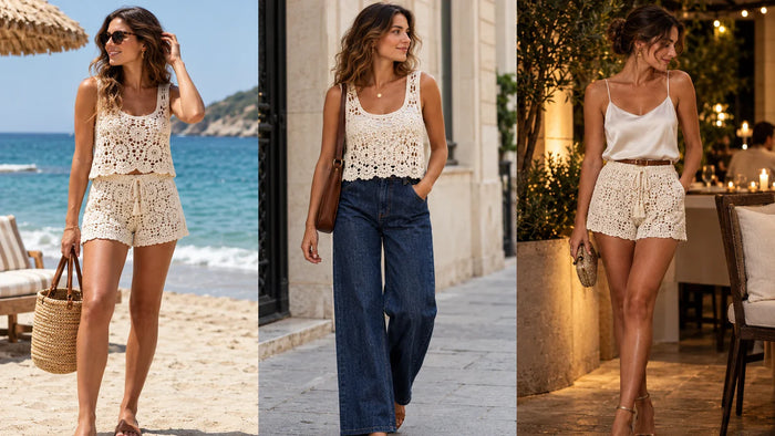 Comment porter le crochet en ville sans l’effet sortie de plage