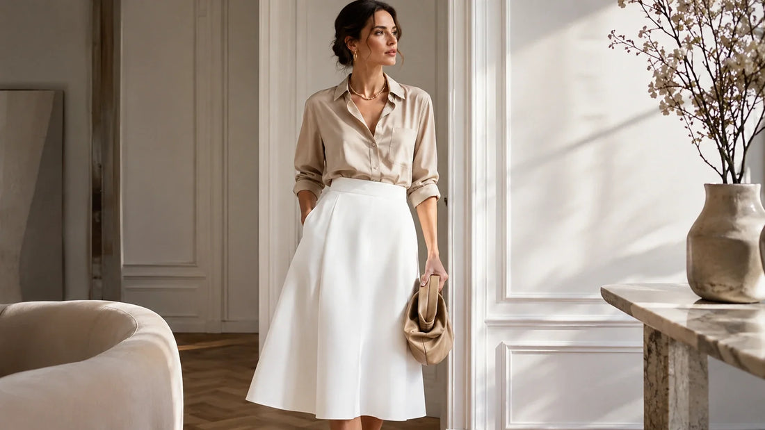 Jupe blanche : le guide anti-transparence