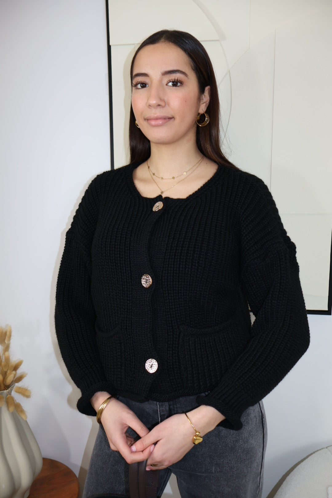 SIMONA BLACK VEST