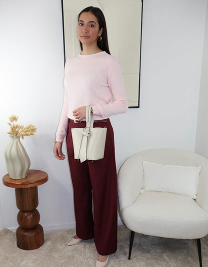 LILY BORDEAUX-HOSE
