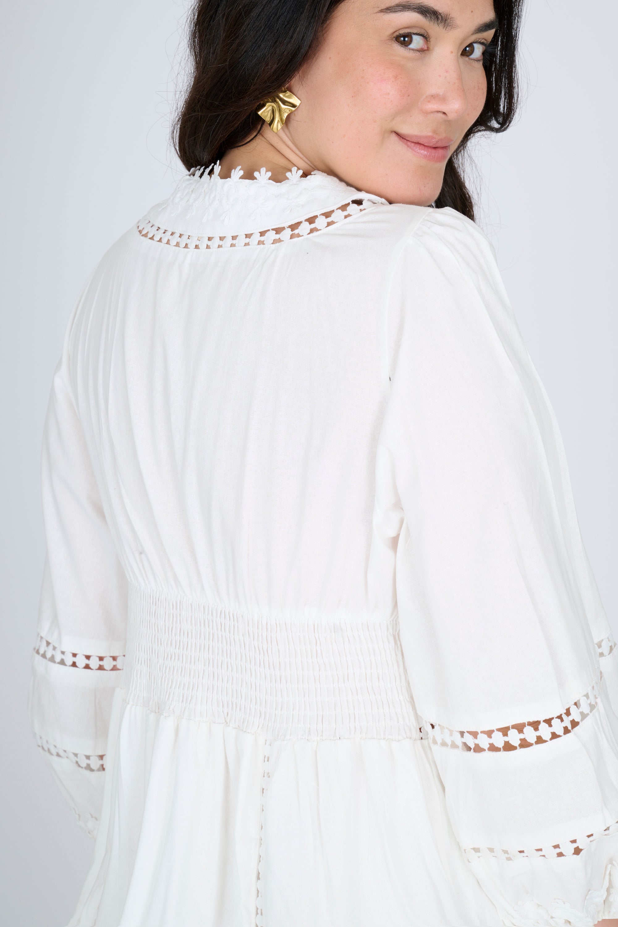 VESTIDO NINA BLANCO