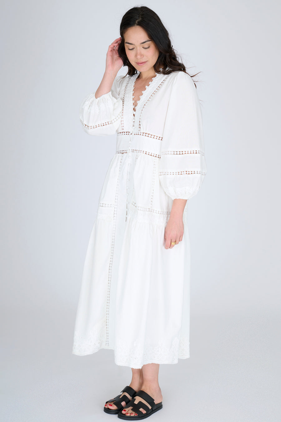 VESTIDO NINA BLANCO