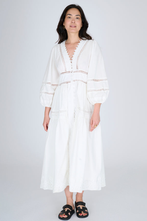 VESTIDO NINA BLANCO