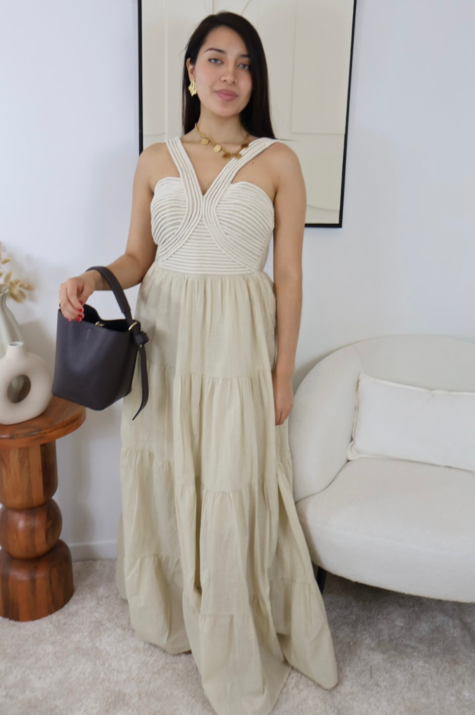 ROBE CLARA NUDE