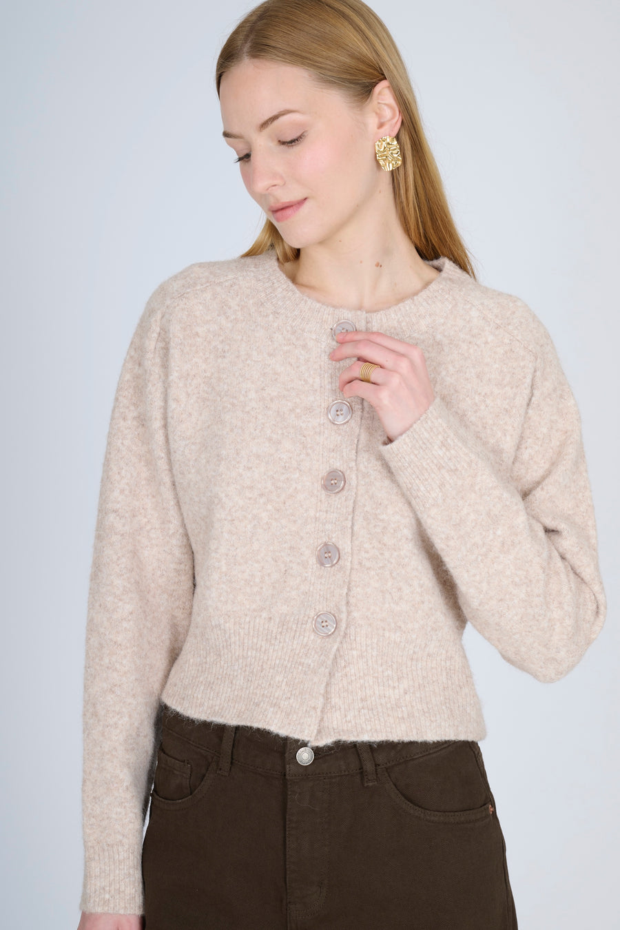 Gilet Line - Beige