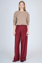 Pantalon Lily - Bordeaux