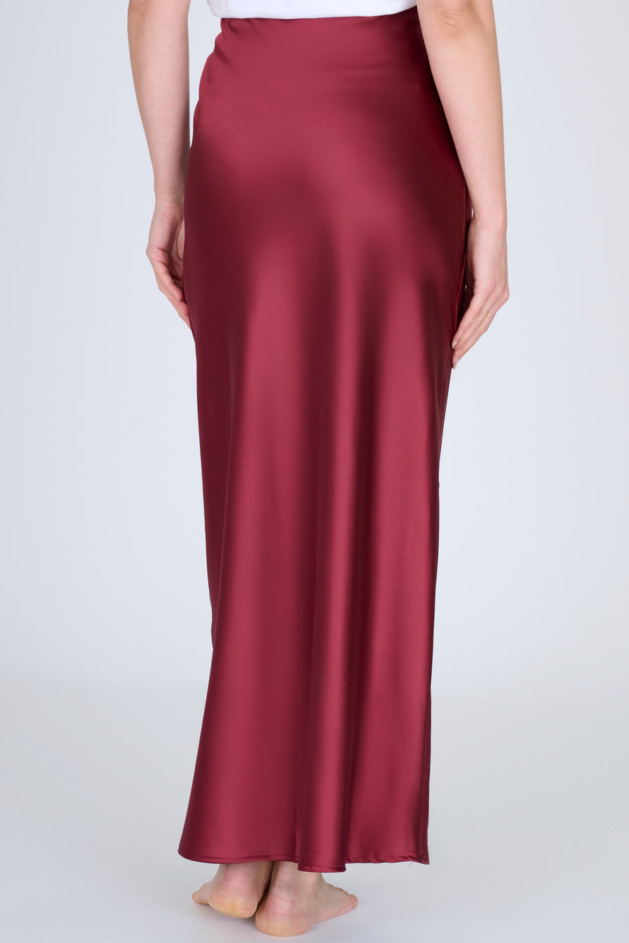 FALDA EXTRALARGA BORDÓ ALMA