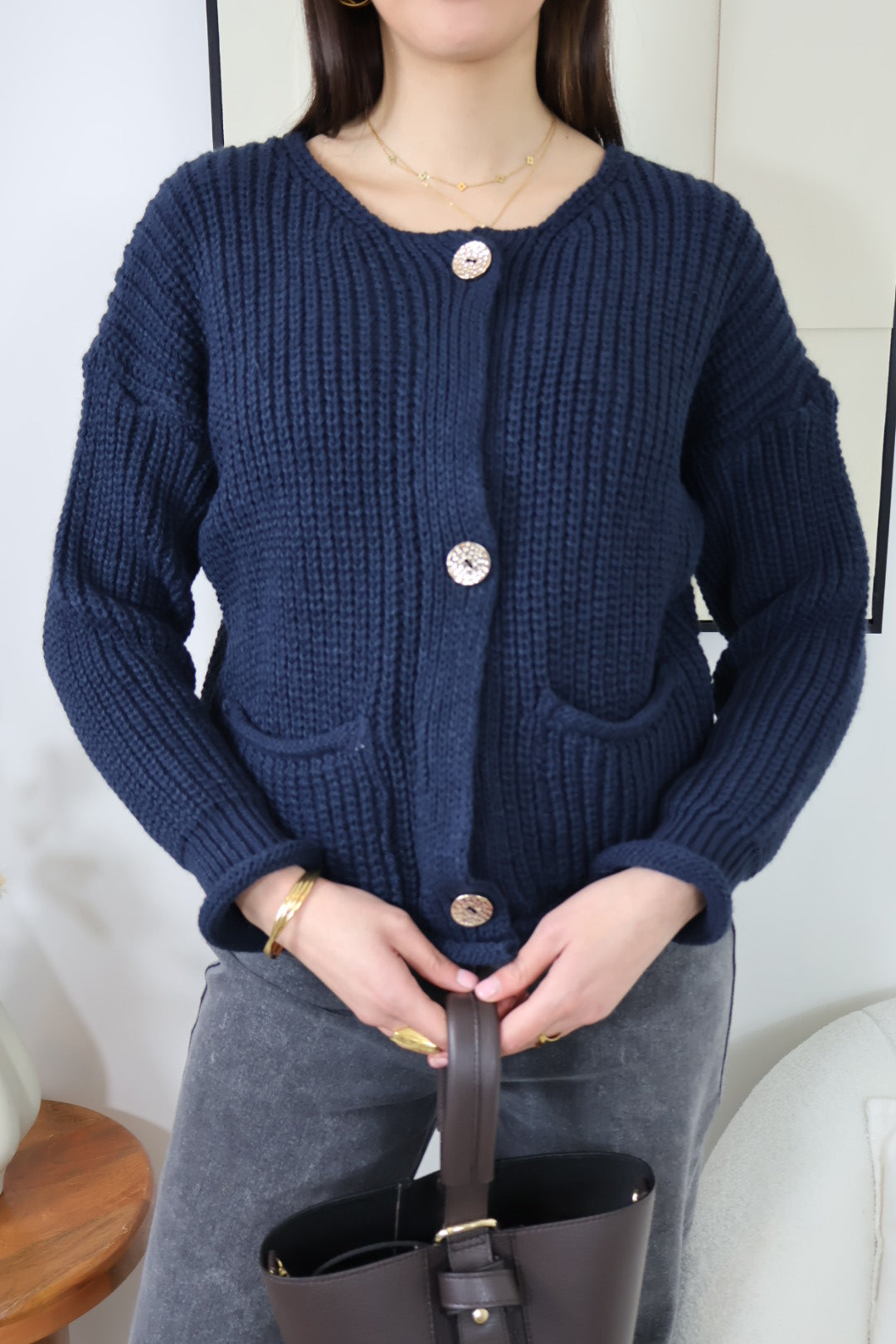 GILET MARINE SIMONA