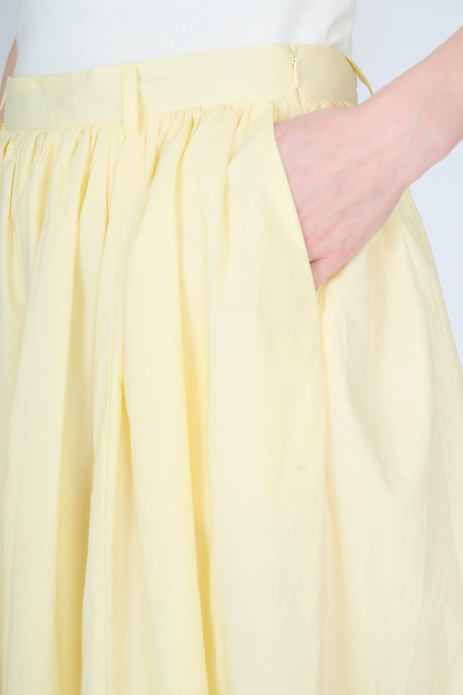 Jupe Eva - Jaune pastel