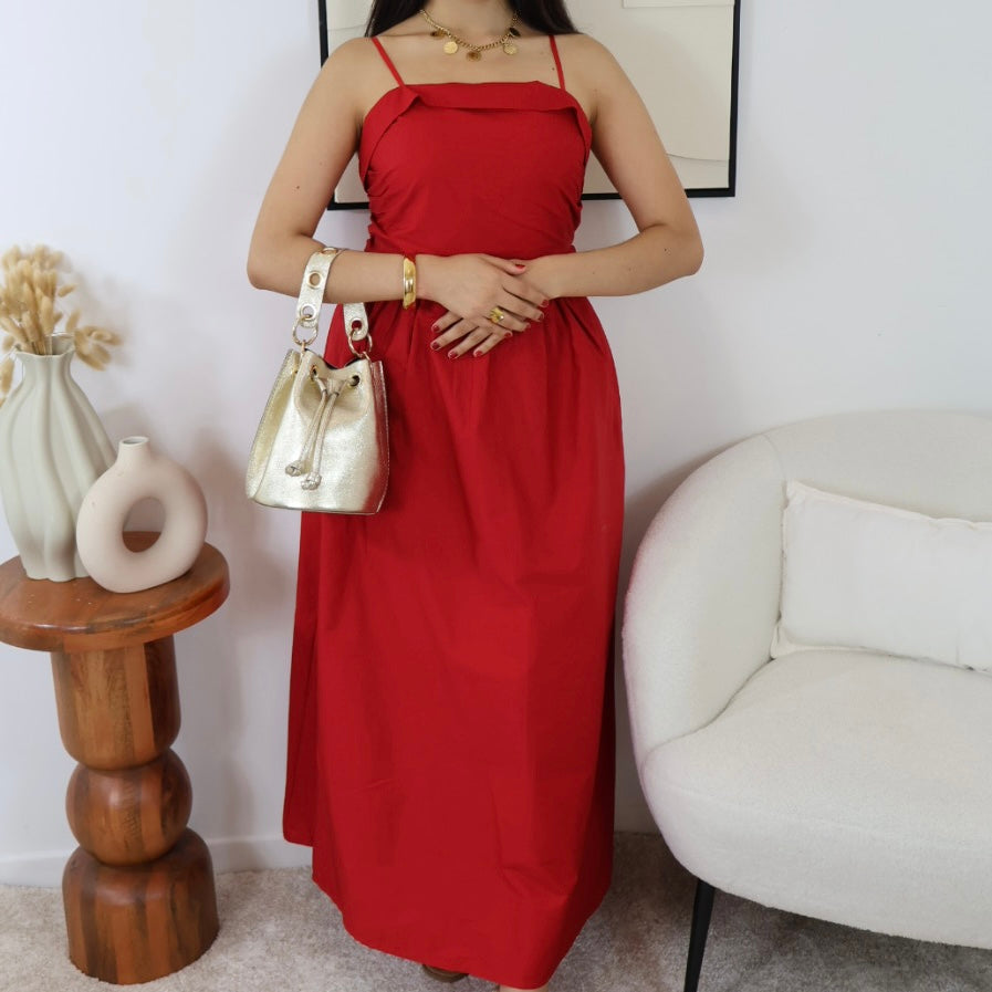 ROBE CARMEN ROUGE