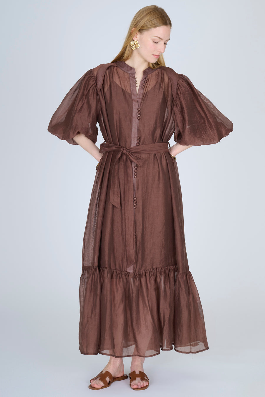 Robe Odyle - Chocolat