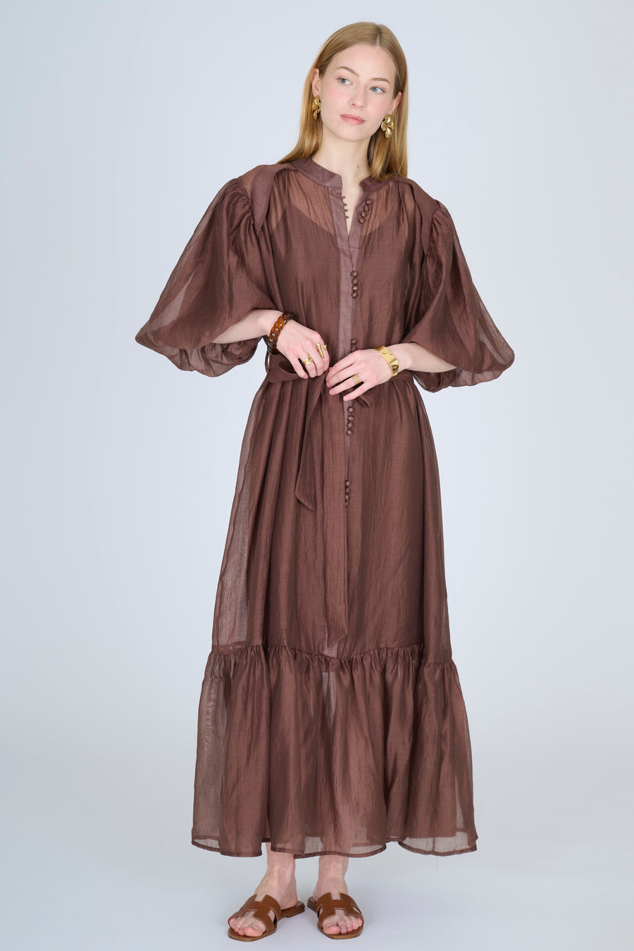 Robe Odyle - Chocolat