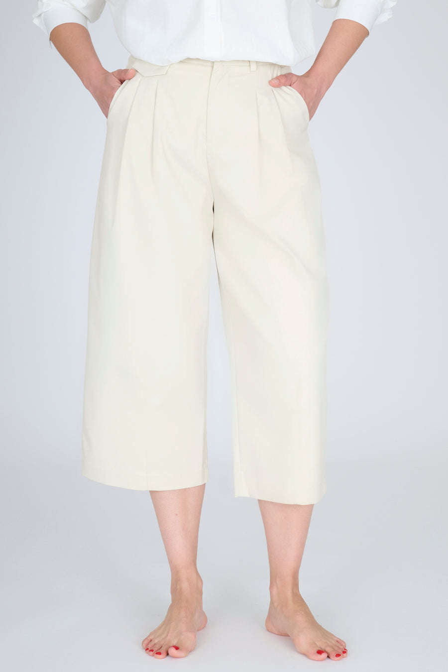 Pantalon Ava – Écru