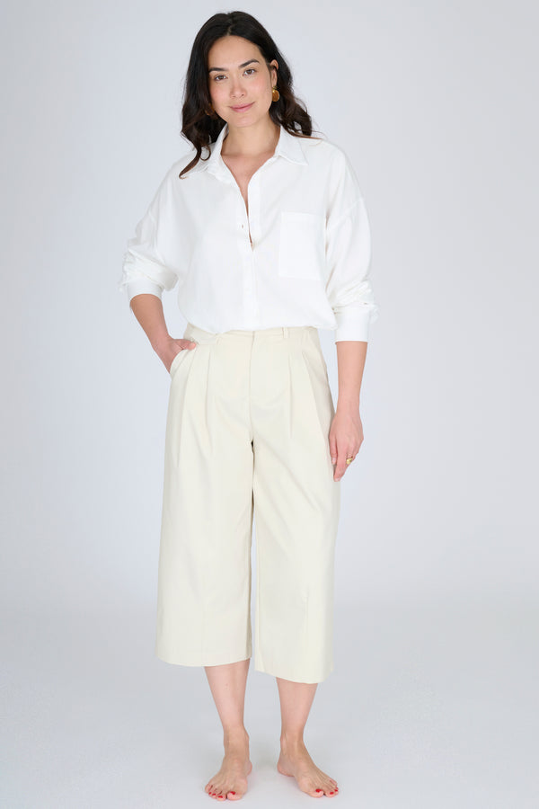 Pantalon Ava – Écru