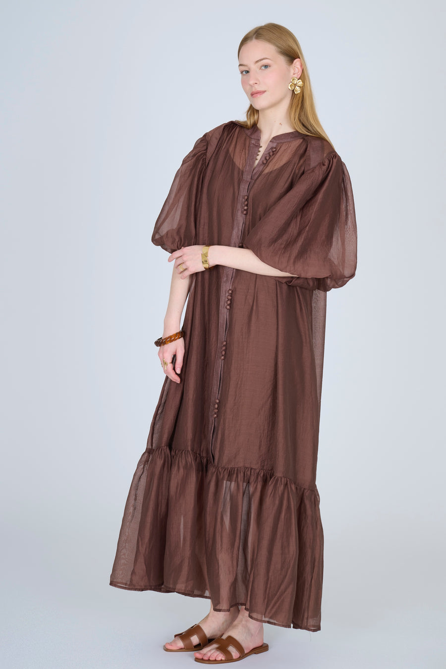 Robe Odyle - Chocolat