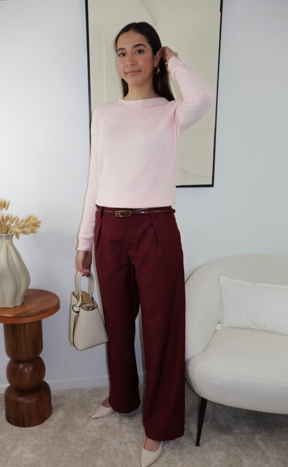 LILY BORDEAUX-HOSE