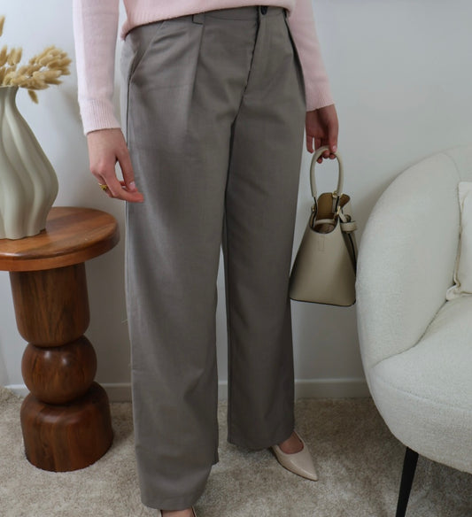 PANTALON GRIS LILLY