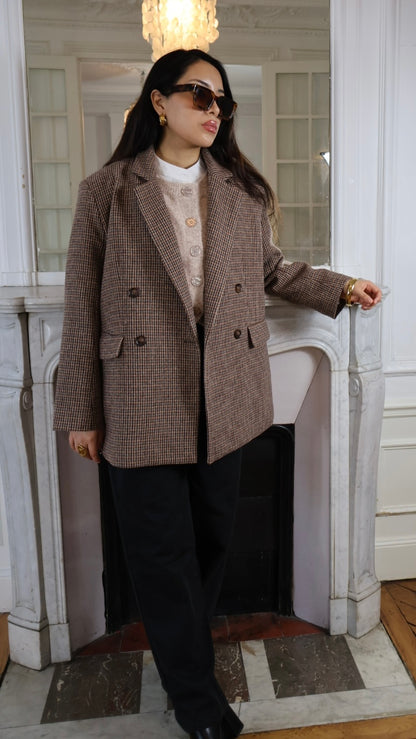 BLAZER PIED DE POULE