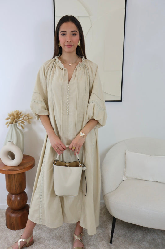 ROBE MAEVA BEIGE