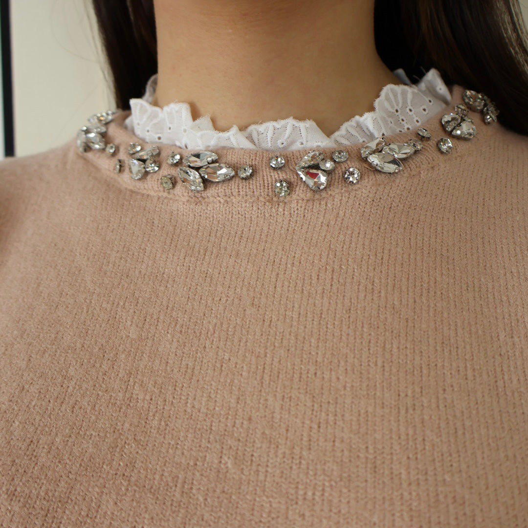 PULL ÉCRU RITA