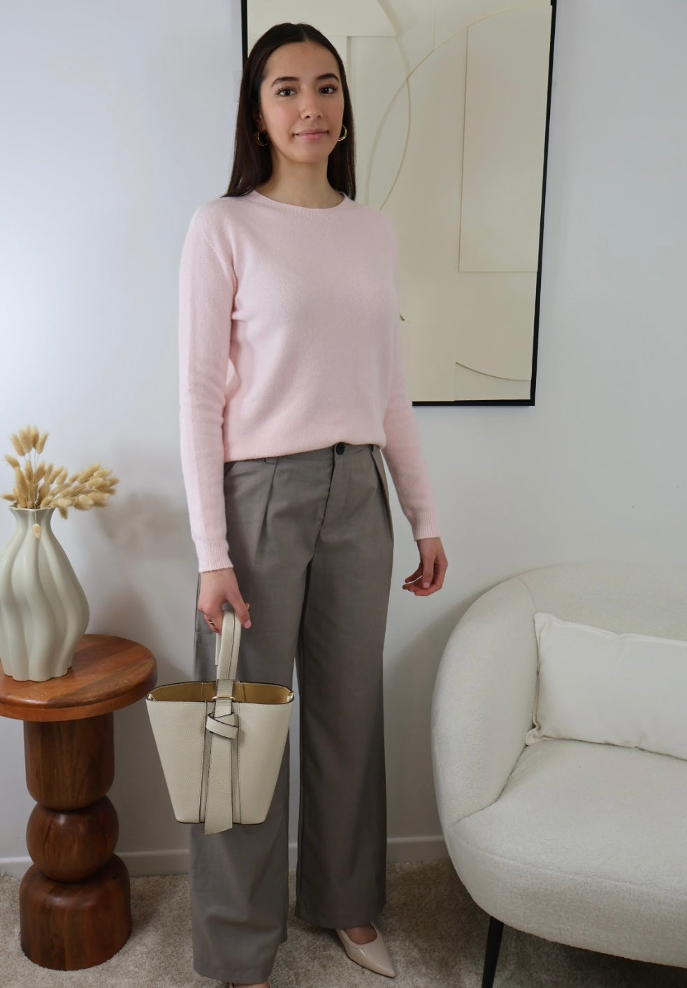 PANTALON GRIS LILLY
